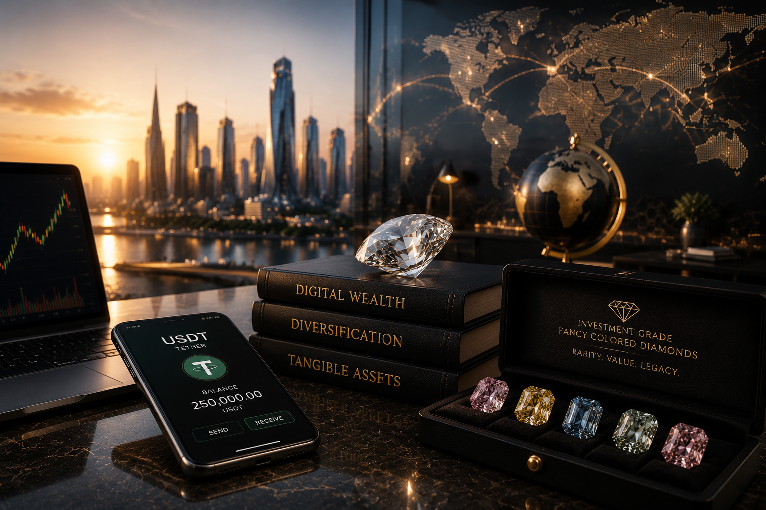 From Digital Wealth to Tangible Assets: Why Portfolio Diversification Matters