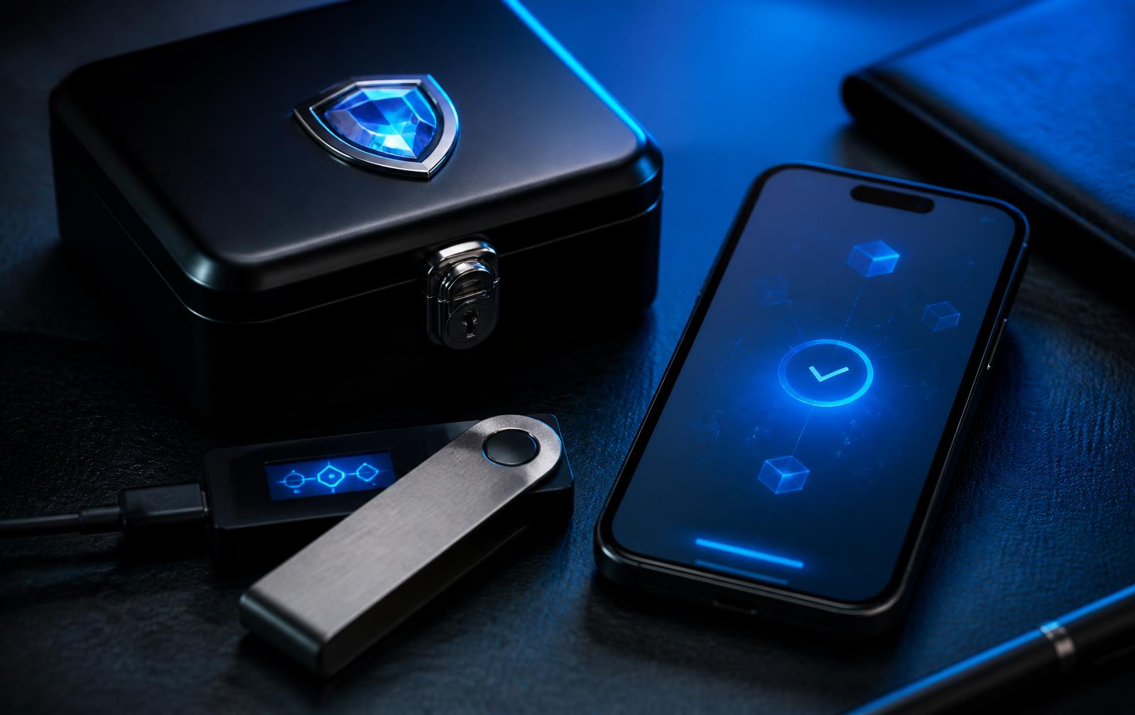 Secure crypto wallet transfer into a vaulted diamond asset